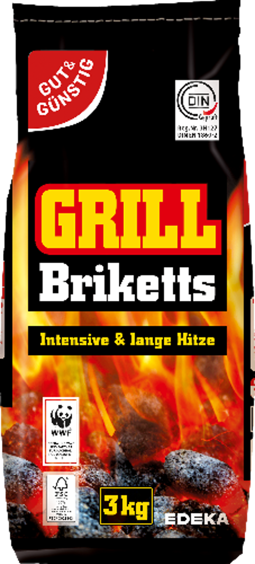 GUT&GÜNSTIG Grillbriketts