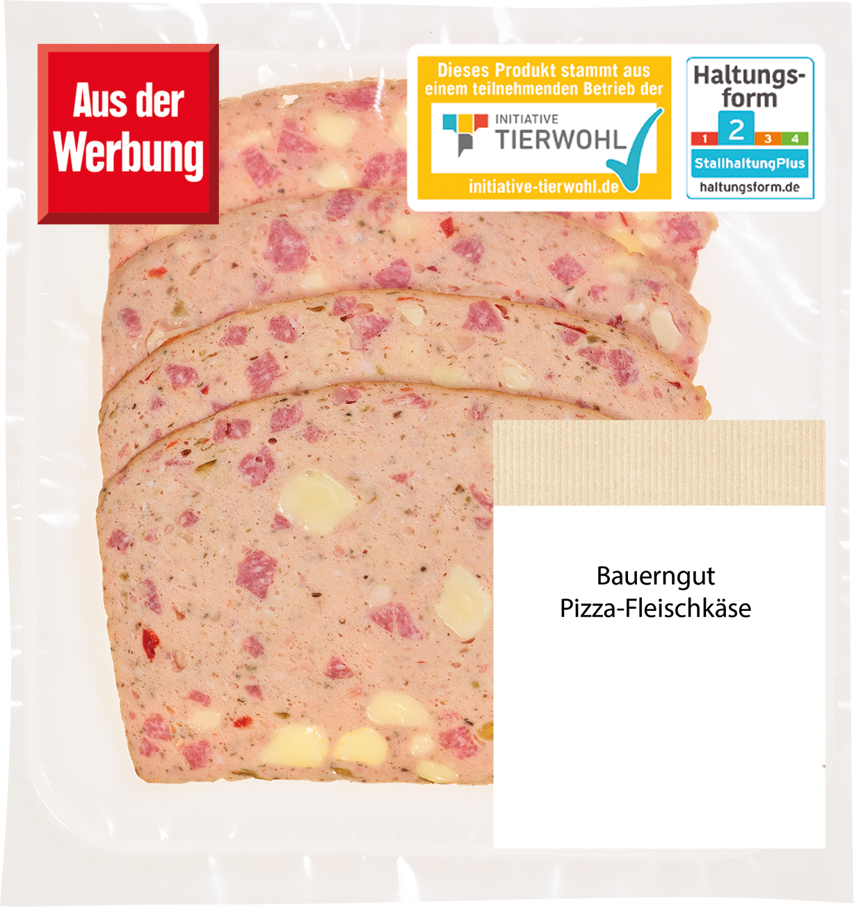 Bauerngut Pizza Fleischkäse*