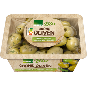 EDEKA Bio - Grüne Oliven oder Kalamata-Oliven