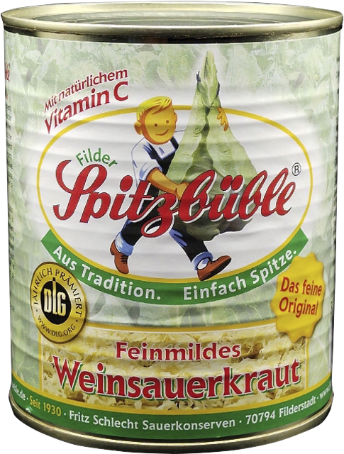 Filder Spitzbüble feinmildes Weinsauerkraut