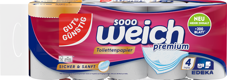 GUT&GÜNSTIG Toilettenpapier