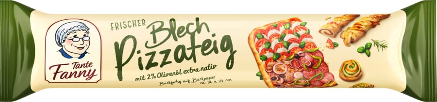 Tante Fanny Frischer Blech-Pizzateig