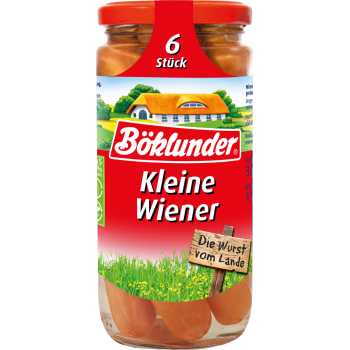 Böklunder Kleine Wiener oder Gutfried Kleine Hähnchen-Wiener