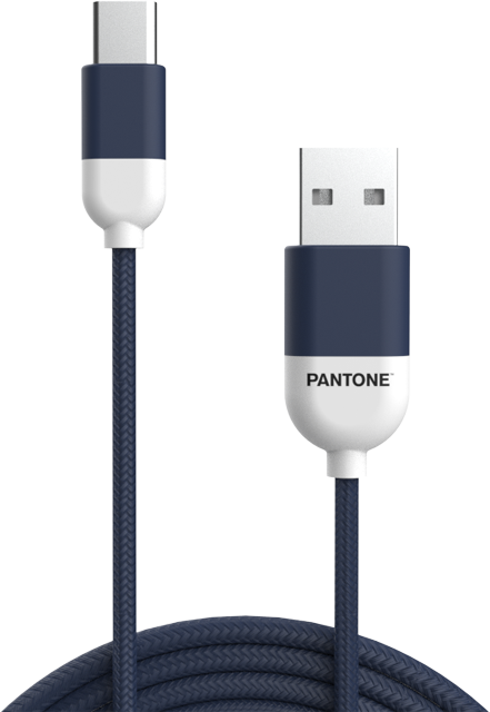 PANTONE Ladekabel USB-A auf USB-C