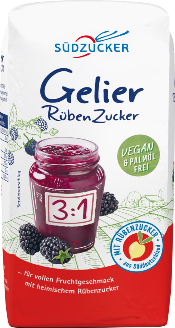 Südzucker Gelier Rüben Zucker