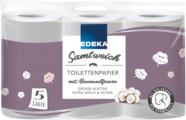 EDEKA Samtweich Toilettenpapier