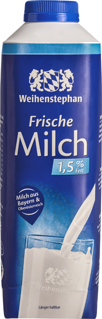 Ab Donnerstag: Weihenstephan frische Milch