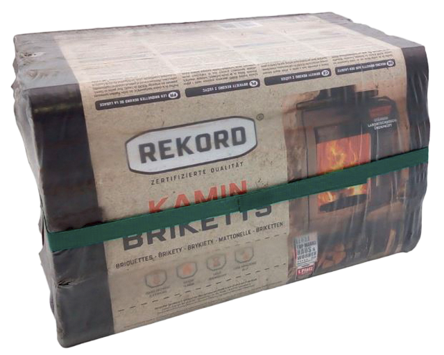 Rekord Folien-Kaminbriketts – 4 Packungen