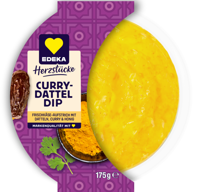 EDEKA Herzstücke Dattel Curry Dip oder Aioli