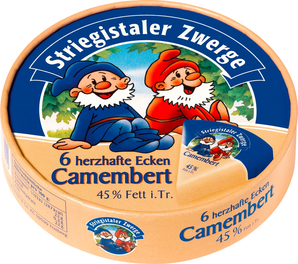 Striegistaler Zwerge 6 Ecken Camembert