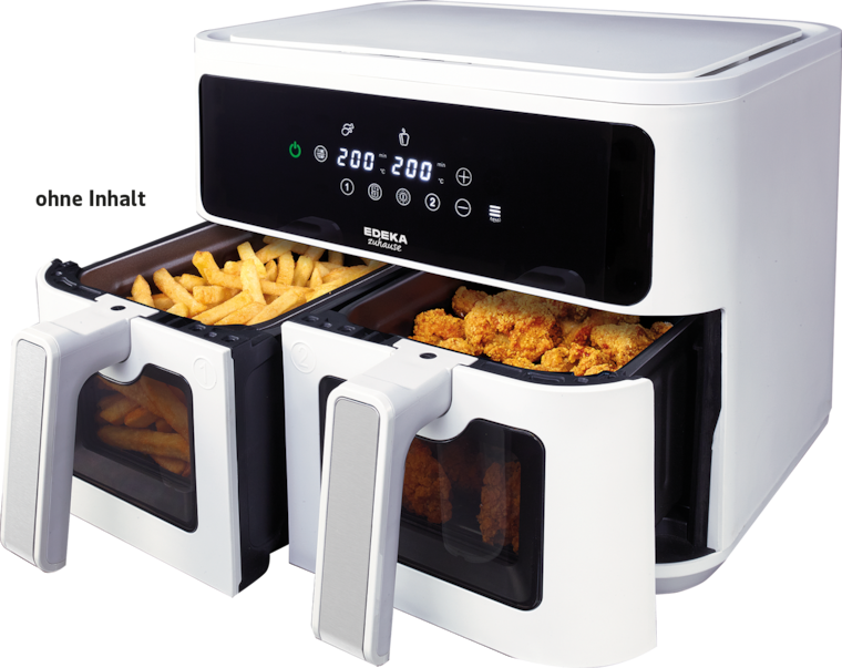 EDEKA zuhause "FR-6963EK" Doppelheißluftfritteuse