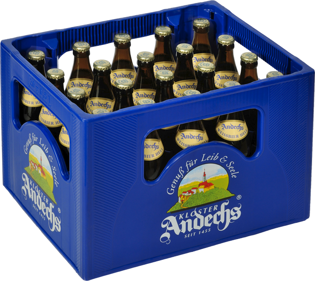 Andechs Weissbier Hell oder Bergbock hell 