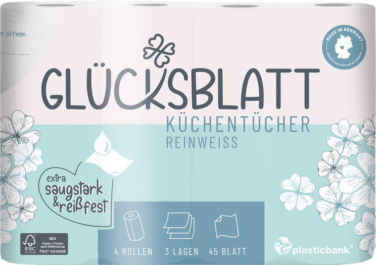 Glücksblatt Küchentücher