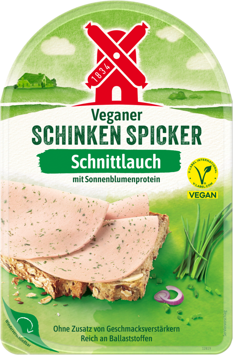 Rügenwalder Mühle veganer Schinken Spicker