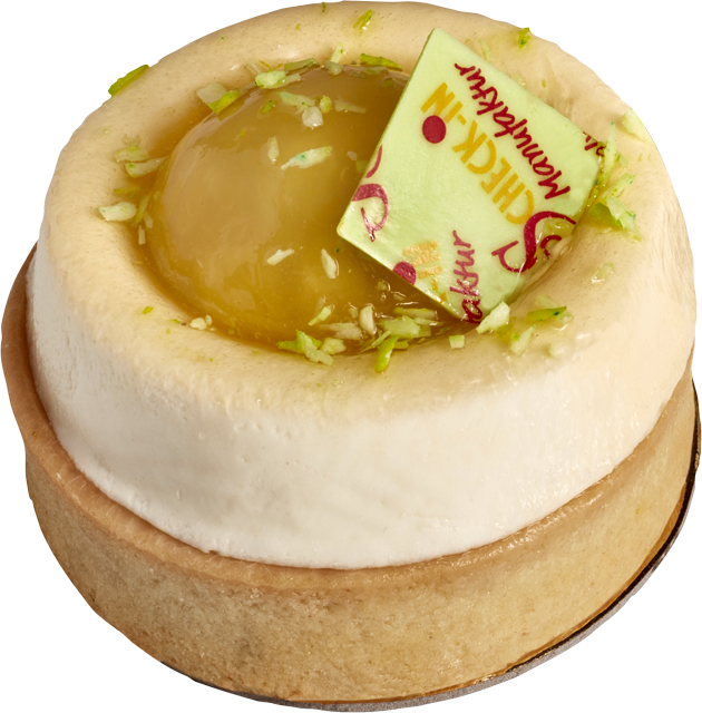 Exotisches Limettenschaum-Törtchen 