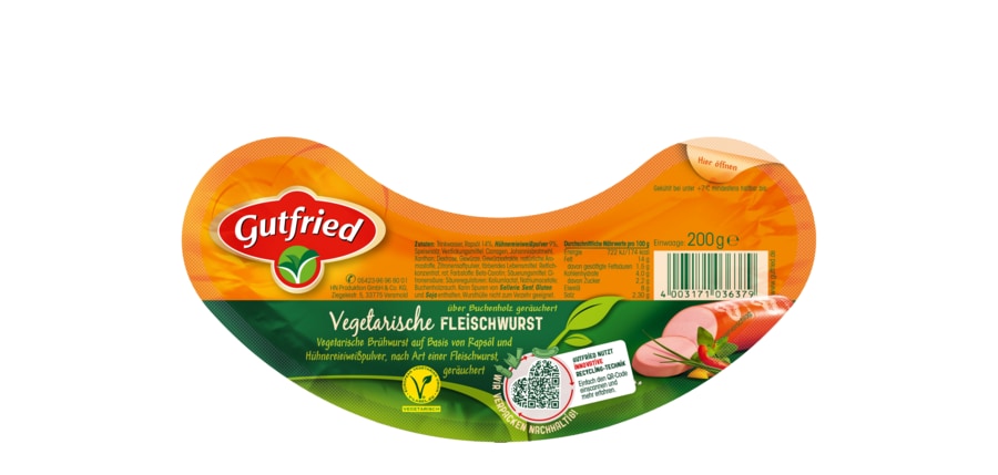 Gutfried Vegetarische Fleischwurst