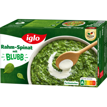 iglo Rahm-, Würz- oder Blatt-Spinat