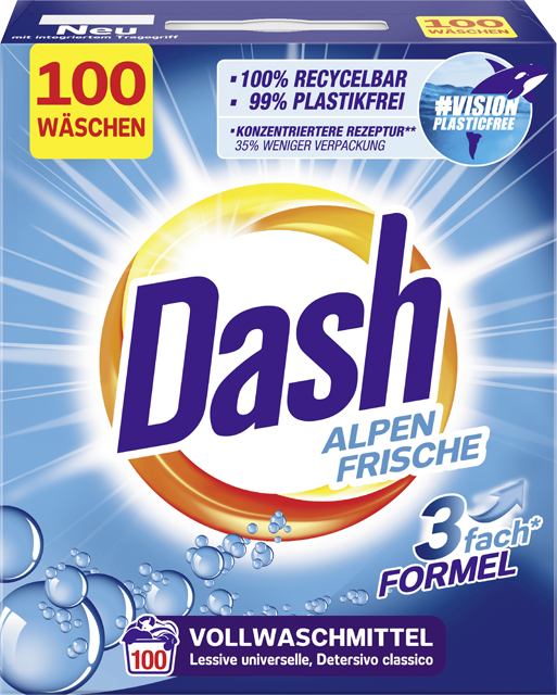 Donnerstag bis Samstag: Dash Waschmittel Pulver oder Flüssig