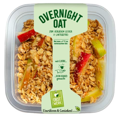 Overnight Oat Apfel-Zimt oder Ananas „sweet“