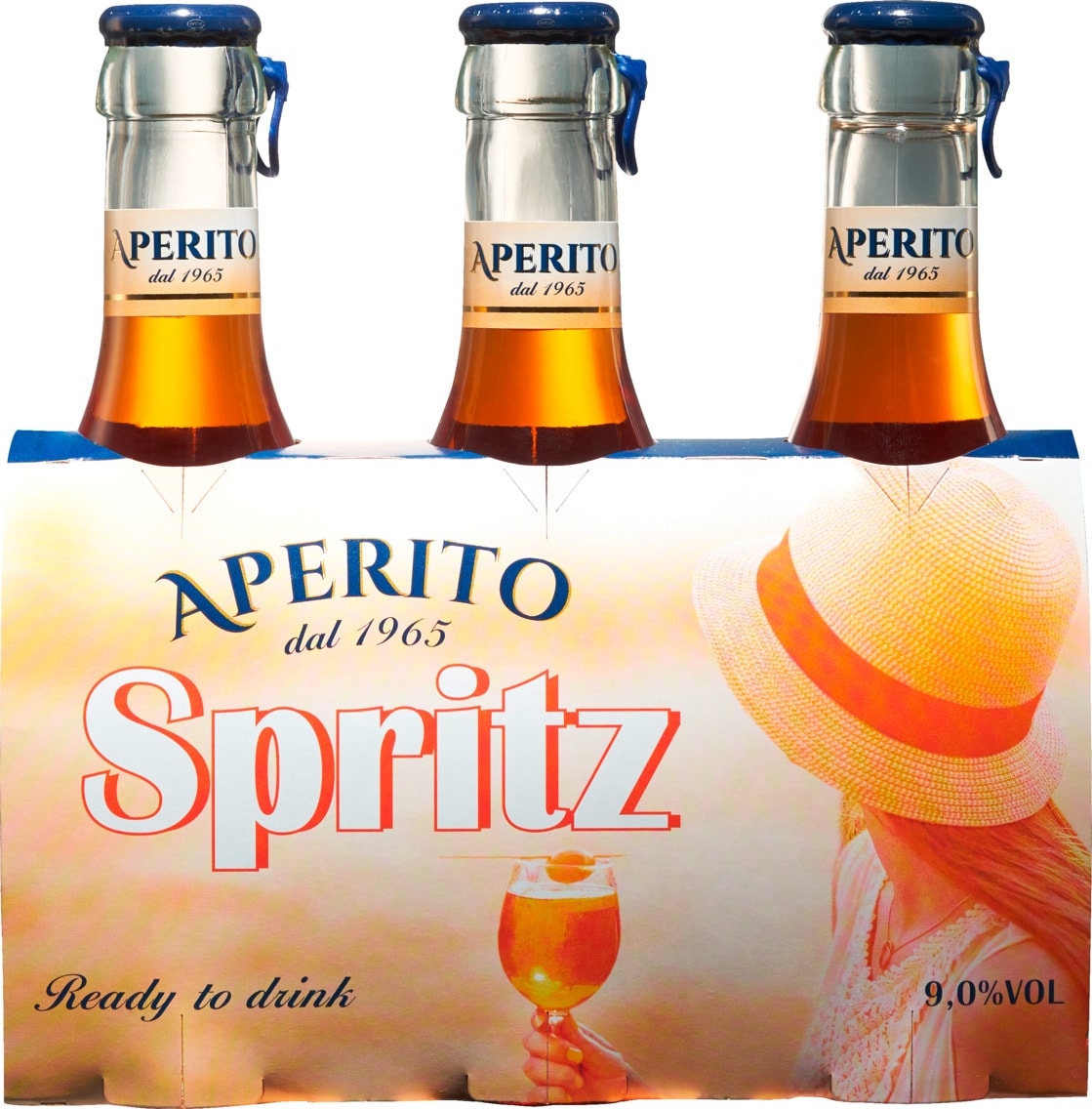 Aperito White Peach, Limoncello, Spritz oder Wild Berry