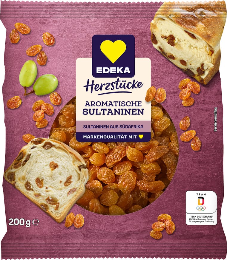 EDEKA Herzstücke Aromatische Sultaninen