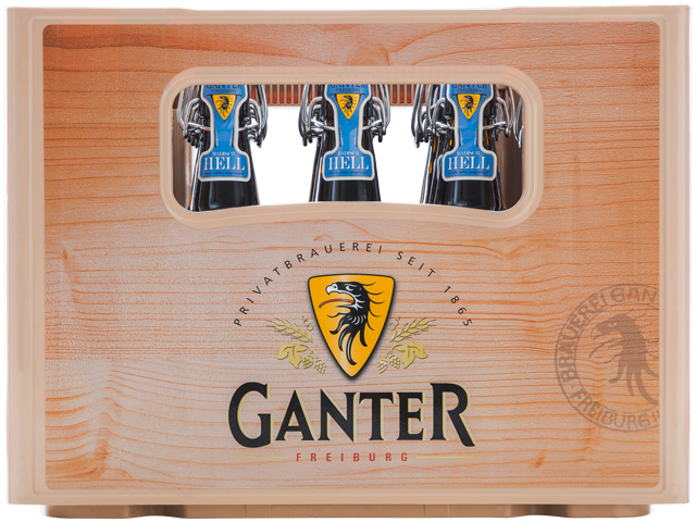 Ganter Badisch Hell oder Helles Lager 