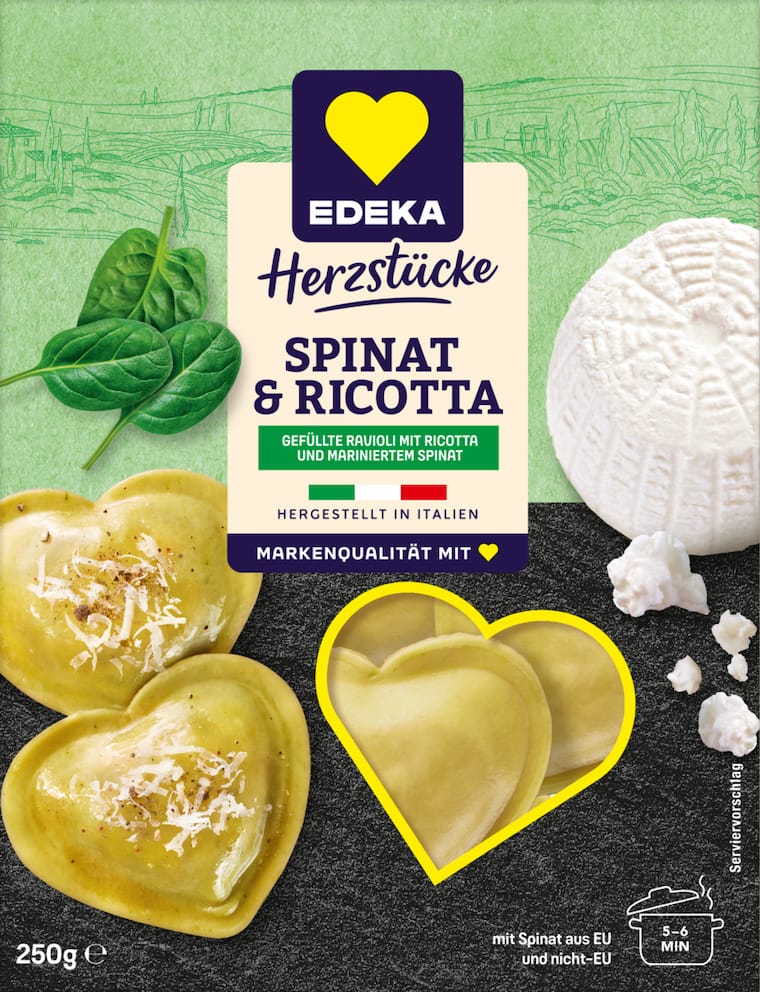 EDEKA Herzstücke Frische Ravioli