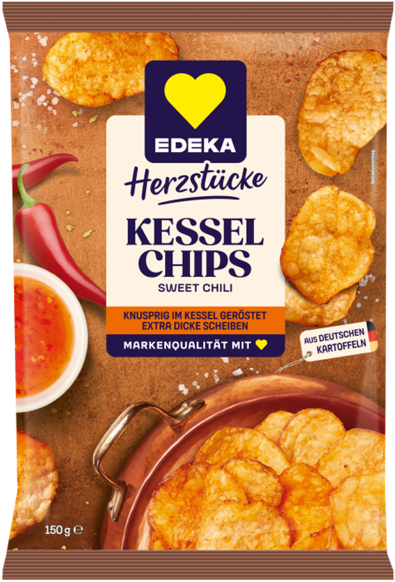 Edeka Herzstücke Kesselchips