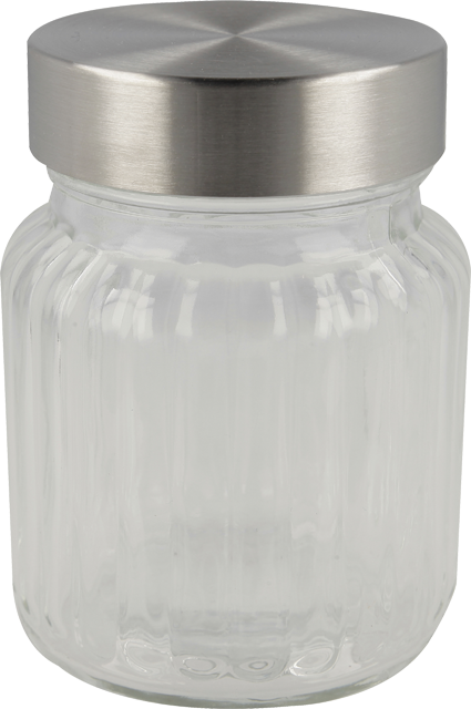 Vorratsglas Rillen