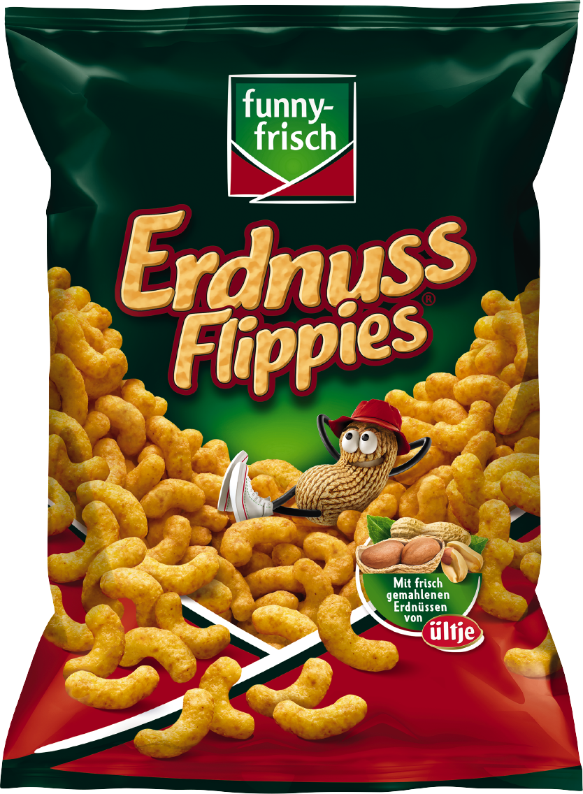 Funny Frisch Erdnuss Flippies