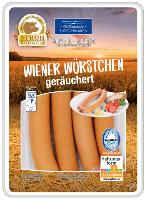Strohschwein Wiener Würstchen*