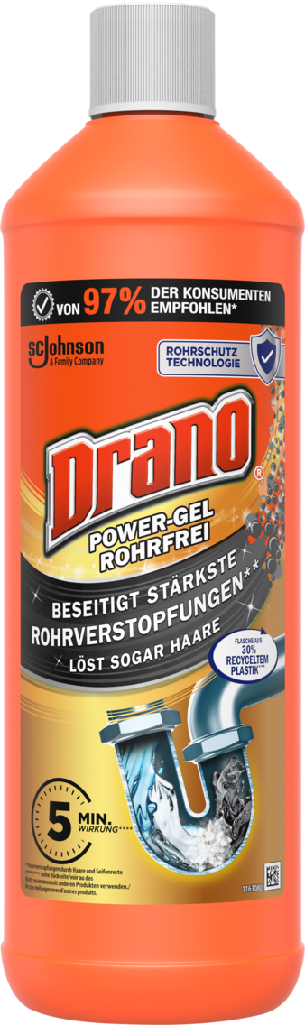 Drano Rohrfrei Gel