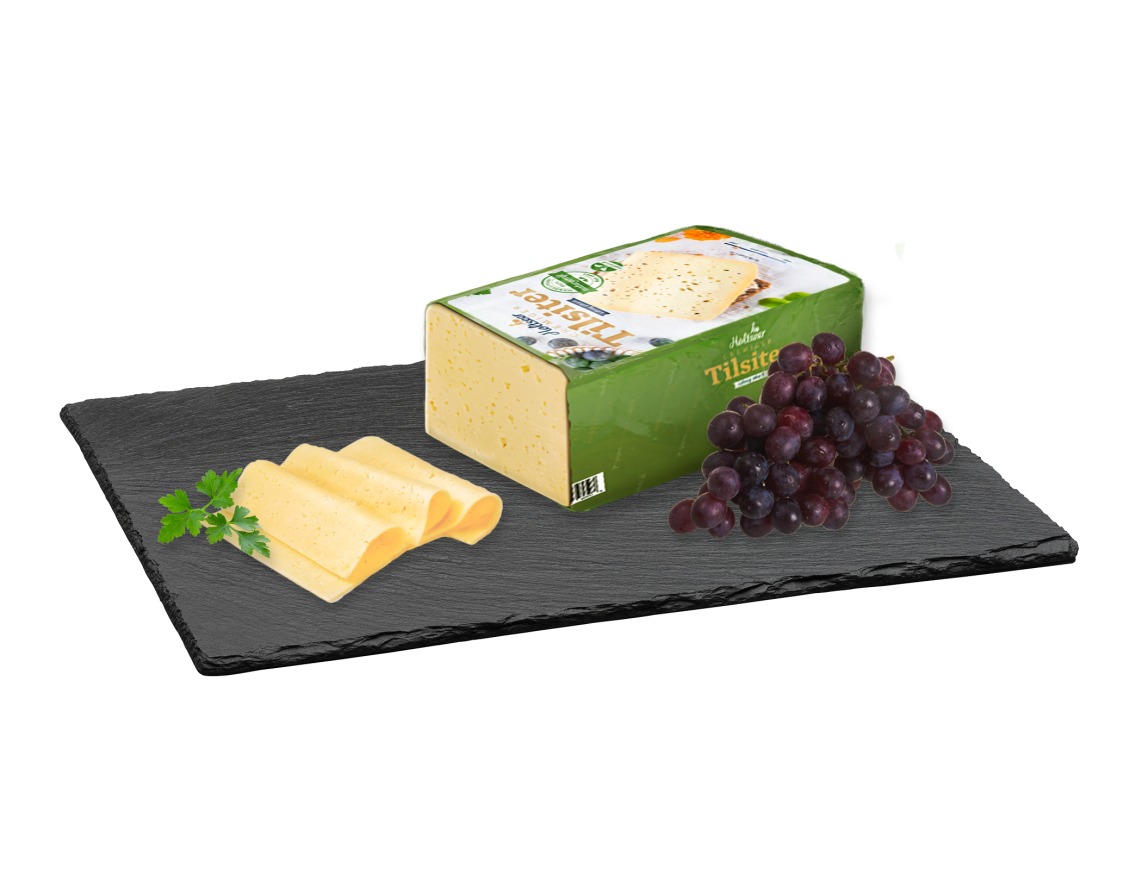 Holtseer Tilsiter deutscher Schnittkäse