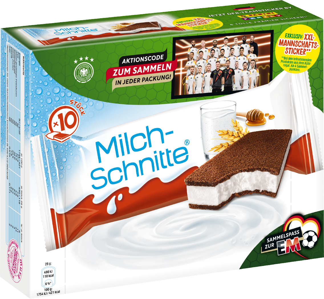 Ferrero Milch-Schnitte oder Kinder Pingui