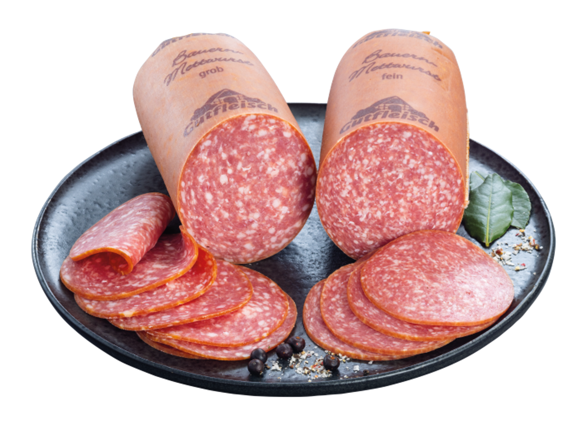 Gutfleisch Bauernmettwurst, grob oder fein