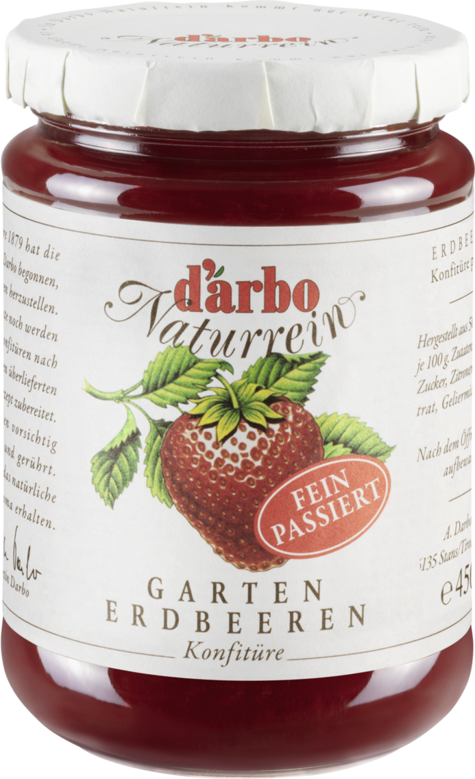 d`arbo Naturrein Konfitüre Extra