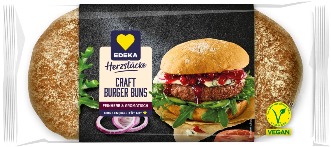 EDEKA Herzstücke Craft oder Sauerteig Burger Buns