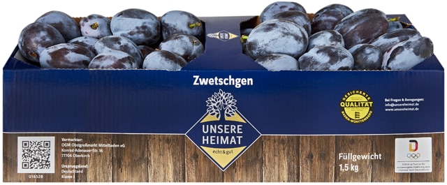 Unsere Heimat – echt & gut Zwetschgen 