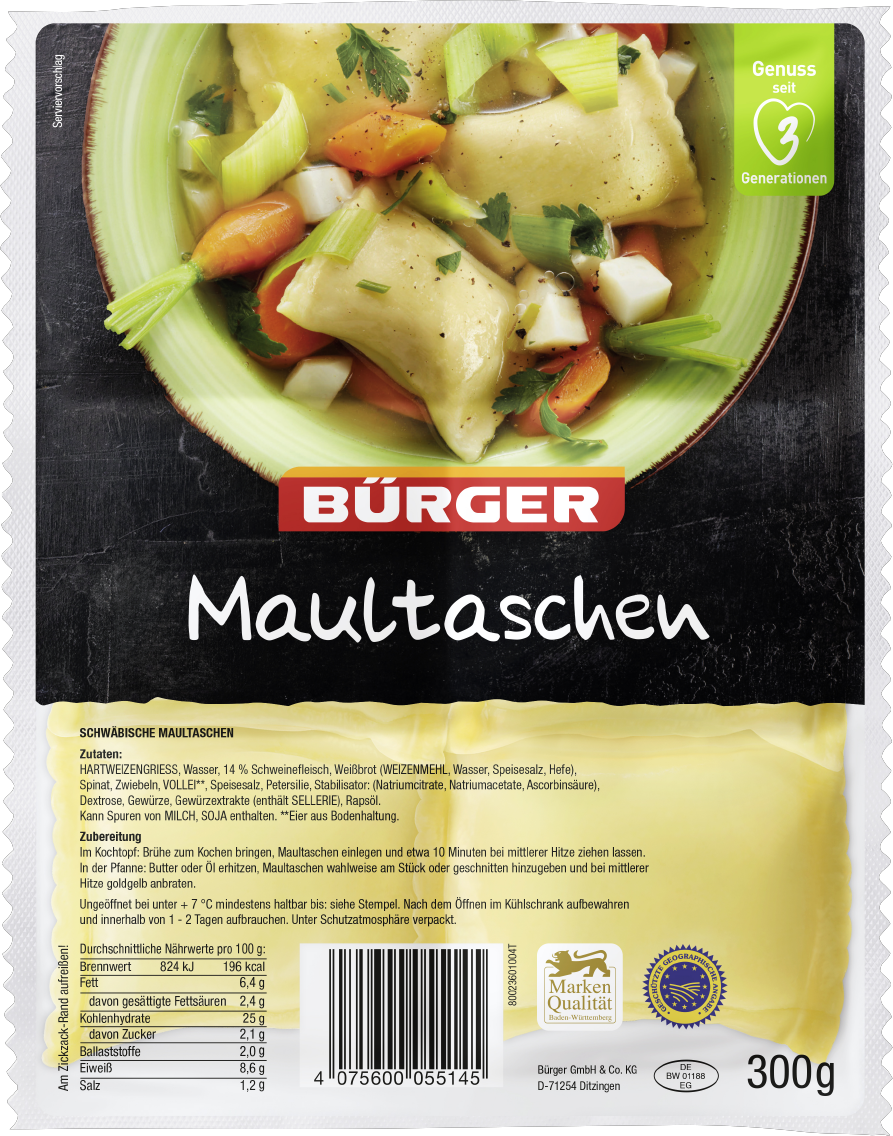 Bürger Maultaschen