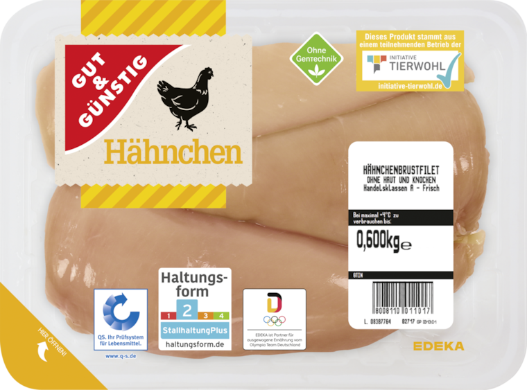 Gut & Günstig Hähnchenbrustfilet