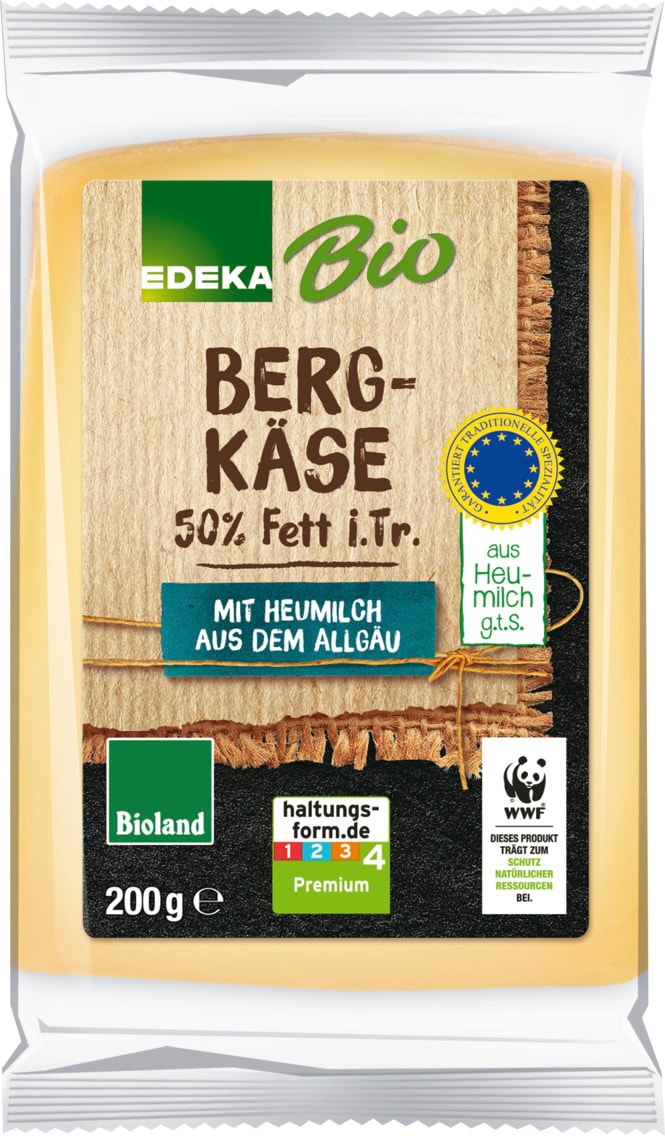 EDEKA Bio WWF Käsestücke