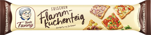 Tante Fanny frischer Flammkuchenteig