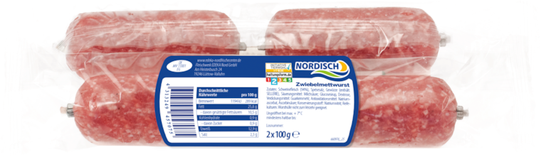 NORDISCH Zwiebelmettwurst