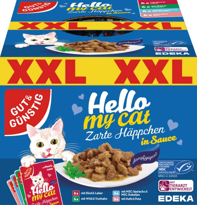 Gut&Günstig Hello my cat Katzennahrung