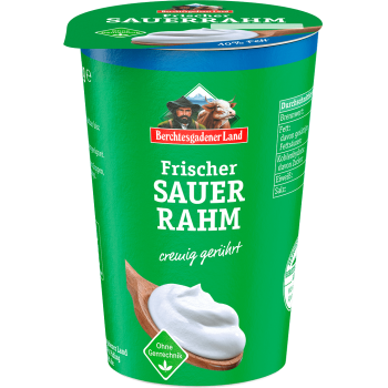 Berchtesgadener Land Frischer Sauerrahm