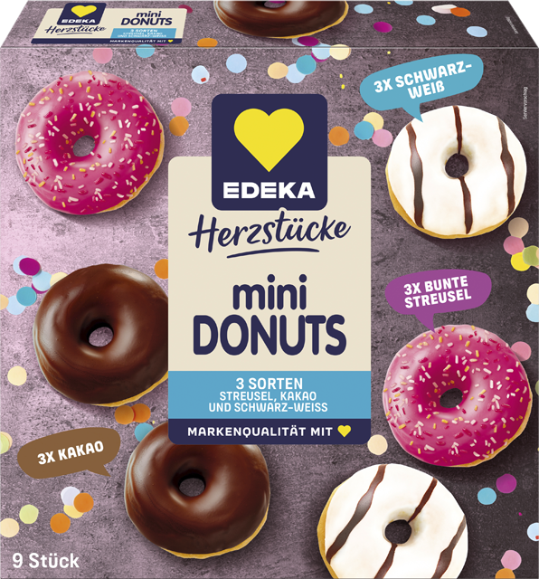 EDEKA Herzstücke Mini Donuts 