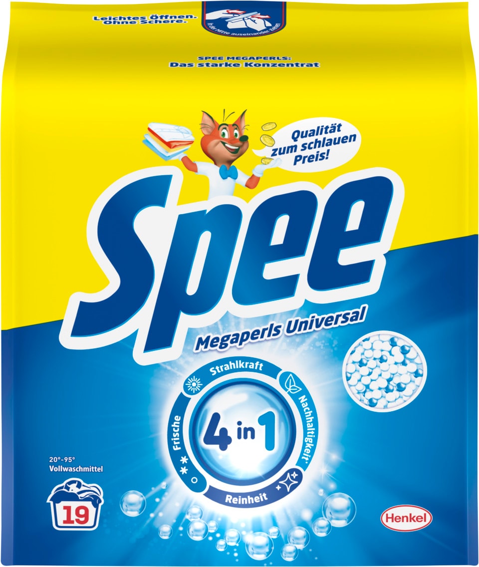 Spee oder Weißer Riese Vollwaschmittel
