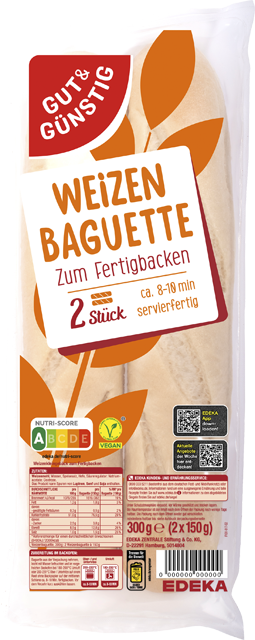 Gut & Günstig Weizenbaguette