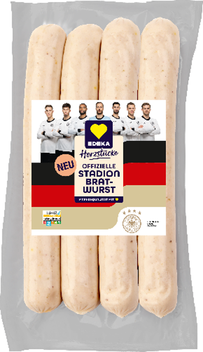 EDEKA Herzstücke Offizielle Stadionbratwurst
