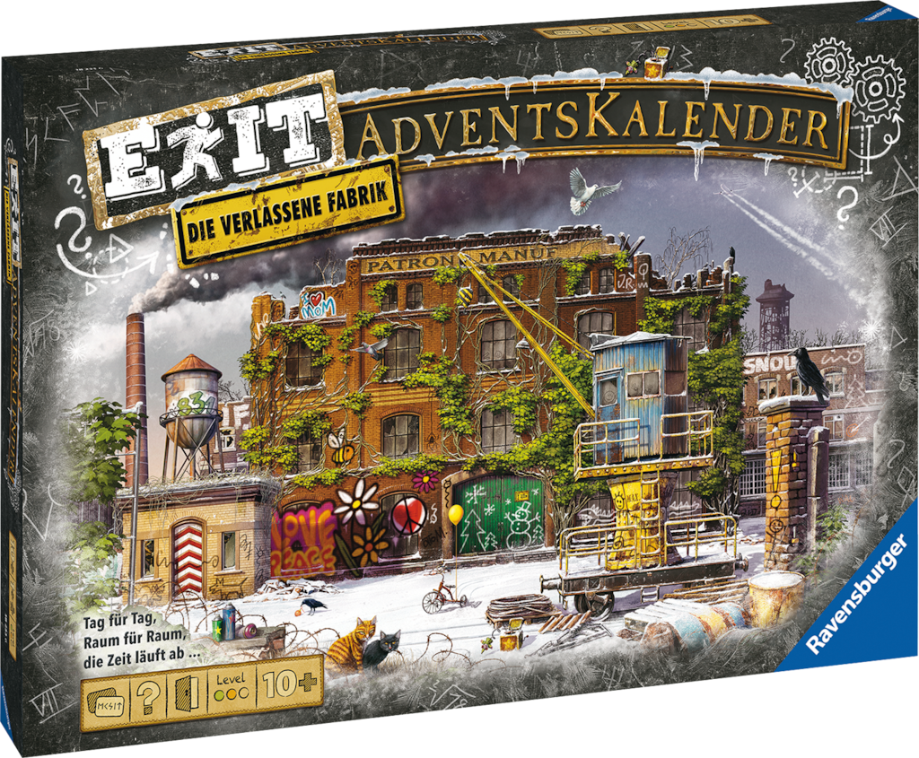 Ravensburger Exit-Adventskalender "Die verlassene Fabrik"